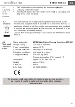 Preview for 13 page of Medisana 88926 Instruction Manual