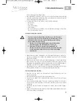 Preview for 13 page of Medisana 88930 Instruction Manual