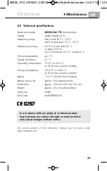 Preview for 29 page of Medisana 99293 Instruction Manual