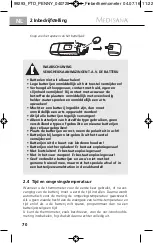 Preview for 78 page of Medisana 99293 Instruction Manual