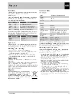 Предварительный просмотр 9 страницы Medisana Air 60300 Operating Instructions Manual