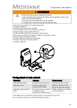 Preview for 143 page of Medisana DH 610 Translation Of The German Original Instruction Manual