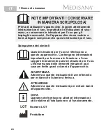 Preview for 34 page of Medisana FM 888 Instruction Manual