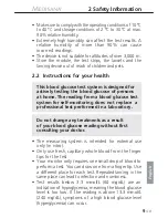 Preview for 11 page of Medisana GlucoDock Instruction Manual