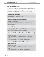 Preview for 52 page of Medisana GlucoDock Instruction Manual