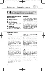 Предварительный просмотр 4 страницы Medisana Happy Life 30310 Instruction Manual