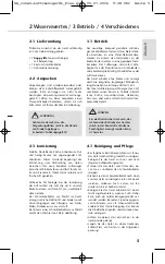 Preview for 5 page of Medisana Happy Life 30310 Instruction Manual