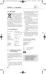 Preview for 12 page of Medisana Happy Life 30310 Instruction Manual