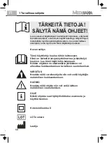 Предварительный просмотр 54 страницы Medisana HDP Instruction Manual