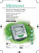 Предварительный просмотр 1 страницы Medisana HGD Manual