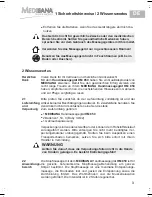 Предварительный просмотр 7 страницы Medisana HM 850 Manual