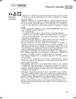 Предварительный просмотр 27 страницы Medisana HM 850 Manual