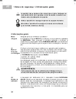 Предварительный просмотр 42 страницы Medisana HM 850 Manual