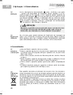 Предварительный просмотр 44 страницы Medisana HM 850 Manual