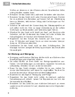 Предварительный просмотр 10 страницы Medisana HM 855 Manual Instruction
