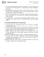 Предварительный просмотр 16 страницы Medisana HM 855 Manual Instruction