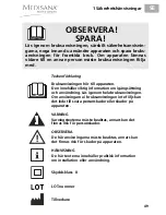 Preview for 55 page of Medisana HM 855 Manual Instruction