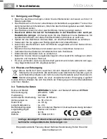 Preview for 10 page of Medisana HP 622 Instruction Manual