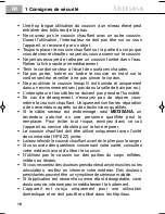 Preview for 22 page of Medisana HP 622 Instruction Manual