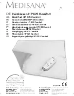 Medisana HP 625 Comfort Instruction Manual preview