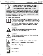 Preview for 13 page of Medisana HP 625 Comfort Instruction Manual