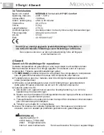 Предварительный просмотр 76 страницы Medisana HP 625 Comfort Instruction Manual