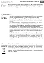 Preview for 13 page of Medisana HP 626 Instruction Manual