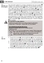 Preview for 66 page of Medisana HP 626 Instruction Manual