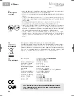 Preview for 24 page of Medisana HU 650 Instruction Manual