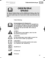 Preview for 61 page of Medisana HU 650 Instruction Manual