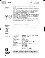 Preview for 66 page of Medisana HU 650 Instruction Manual