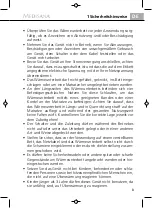 Preview for 7 page of Medisana HUB 60215 Instruction Manual