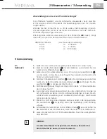 Preview for 9 page of Medisana LSB 45200 Manual