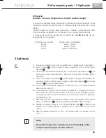 Preview for 49 page of Medisana LSB 45200 Manual