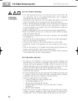 Preview for 54 page of Medisana LSB 45200 Manual