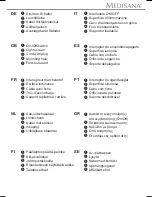 Preview for 4 page of Medisana LT 470 Instruction Manual