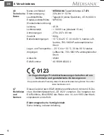 Preview for 14 page of Medisana LT 470 Instruction Manual