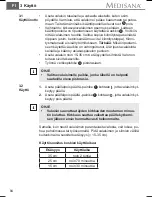 Preview for 88 page of Medisana LT 470 Instruction Manual