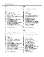 Preview for 5 page of Medisana Massage office chair MSO Manual