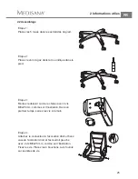 Preview for 31 page of Medisana Massage office chair MSO Manual