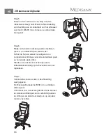 Preview for 72 page of Medisana Massage office chair MSO Manual