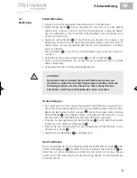 Preview for 13 page of Medisana MBH Instruction Manual