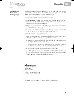 Preview for 17 page of Medisana MC 810 Instruction Manual