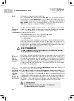 Предварительный просмотр 30 страницы Medisana MC 812 Instruction Manual