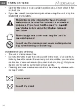 Preview for 22 page of Medisana MC 815 Instruction Manual