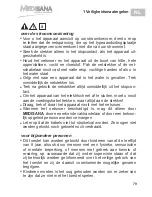 Preview for 93 page of Medisana MC 820 Manual