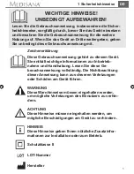 Preview for 9 page of Medisana MC 824 Instruction Manual