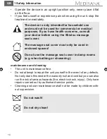 Preview for 22 page of Medisana MC 824 Instruction Manual