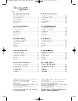 Preview for 2 page of Medisana MCS Instruction Manual