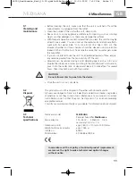 Предварительный просмотр 15 страницы Medisana MEDIBREEZE Instruction Manual